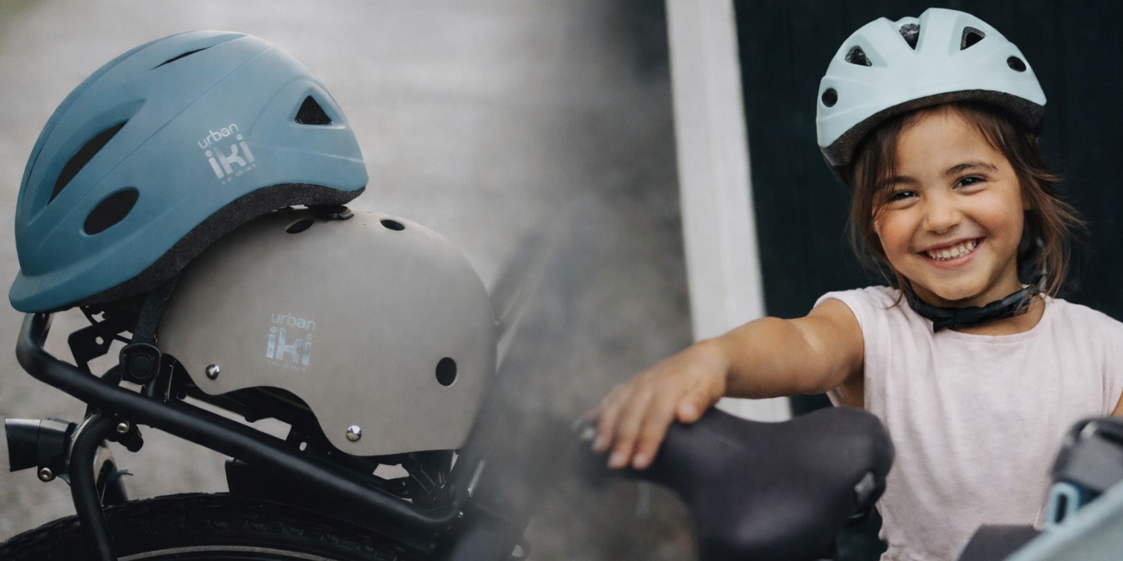 Urban Iki fietshelm voor kinderen met comfortabele pasvorm en strak design