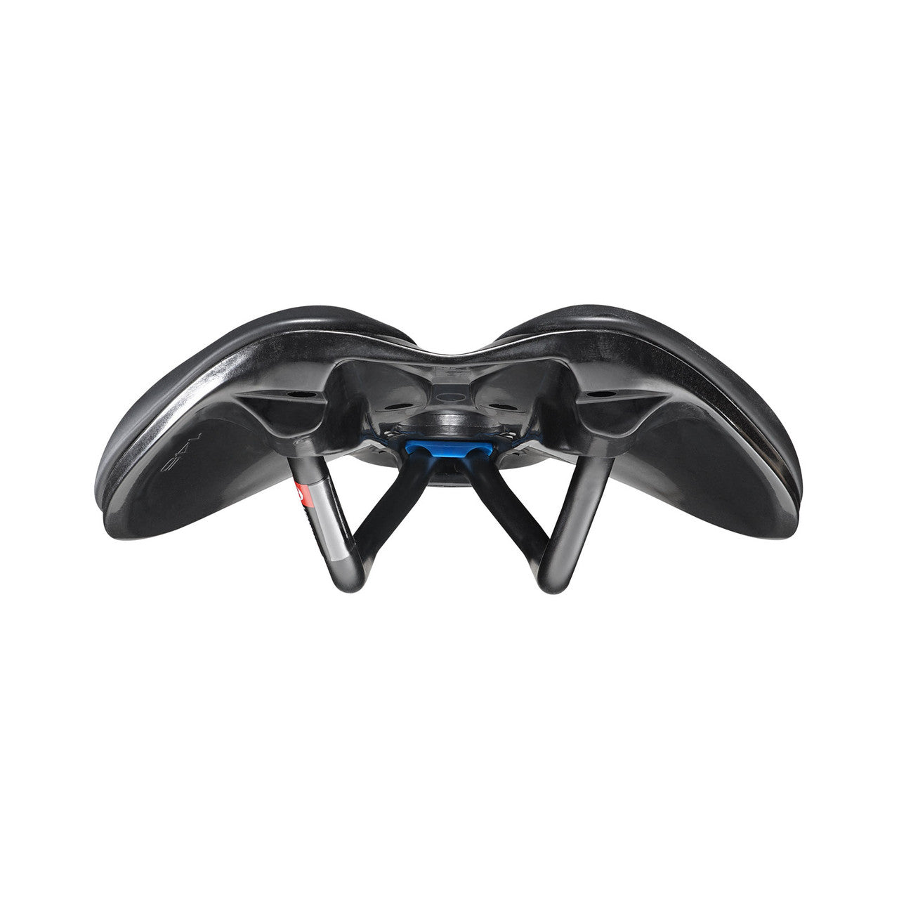 Zwart Selle Italia Novus Evo Boost TM Superflow racefiets- en MTB-zadel met Manganese L3-constructie, achterkant, comfortabel en lichtgewicht