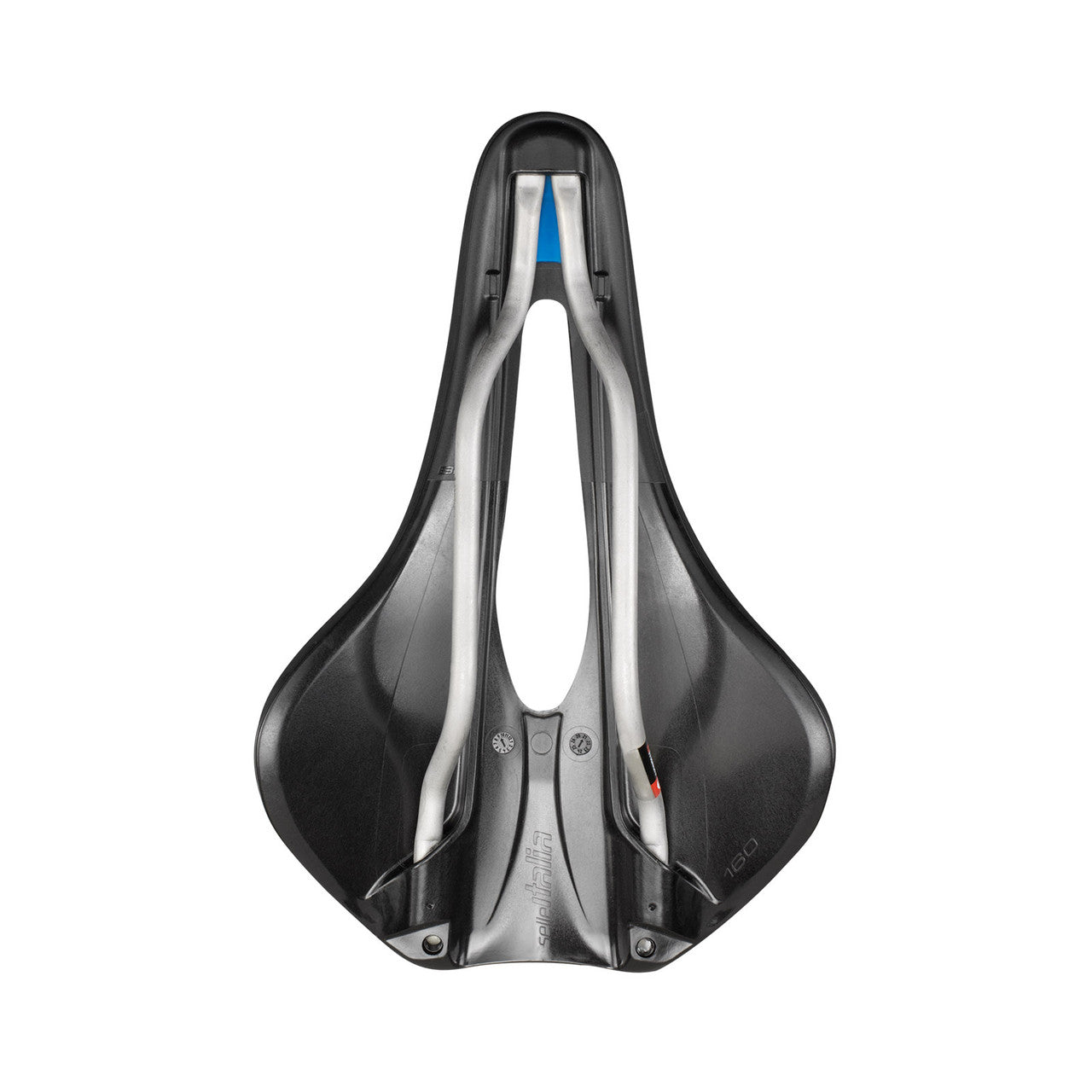 Selle Italia Max Novus Boost Evo Superflow titanium racefiets- en MTB-zadel, grijs met superflow gel voor comfort