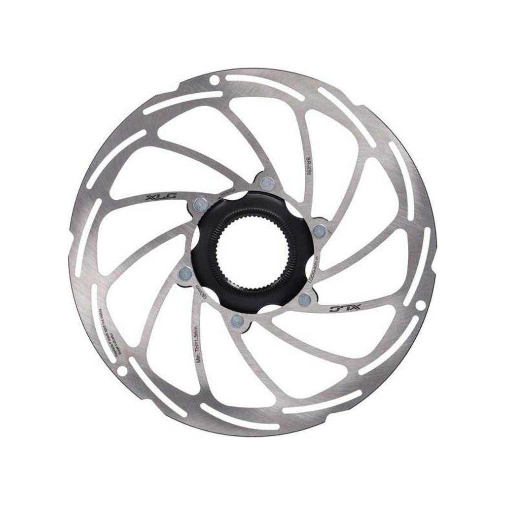 Xlc Brx86 Remschijf Ø180Mm Center-Lock - Zilver - Le Coq Wielerartikelen