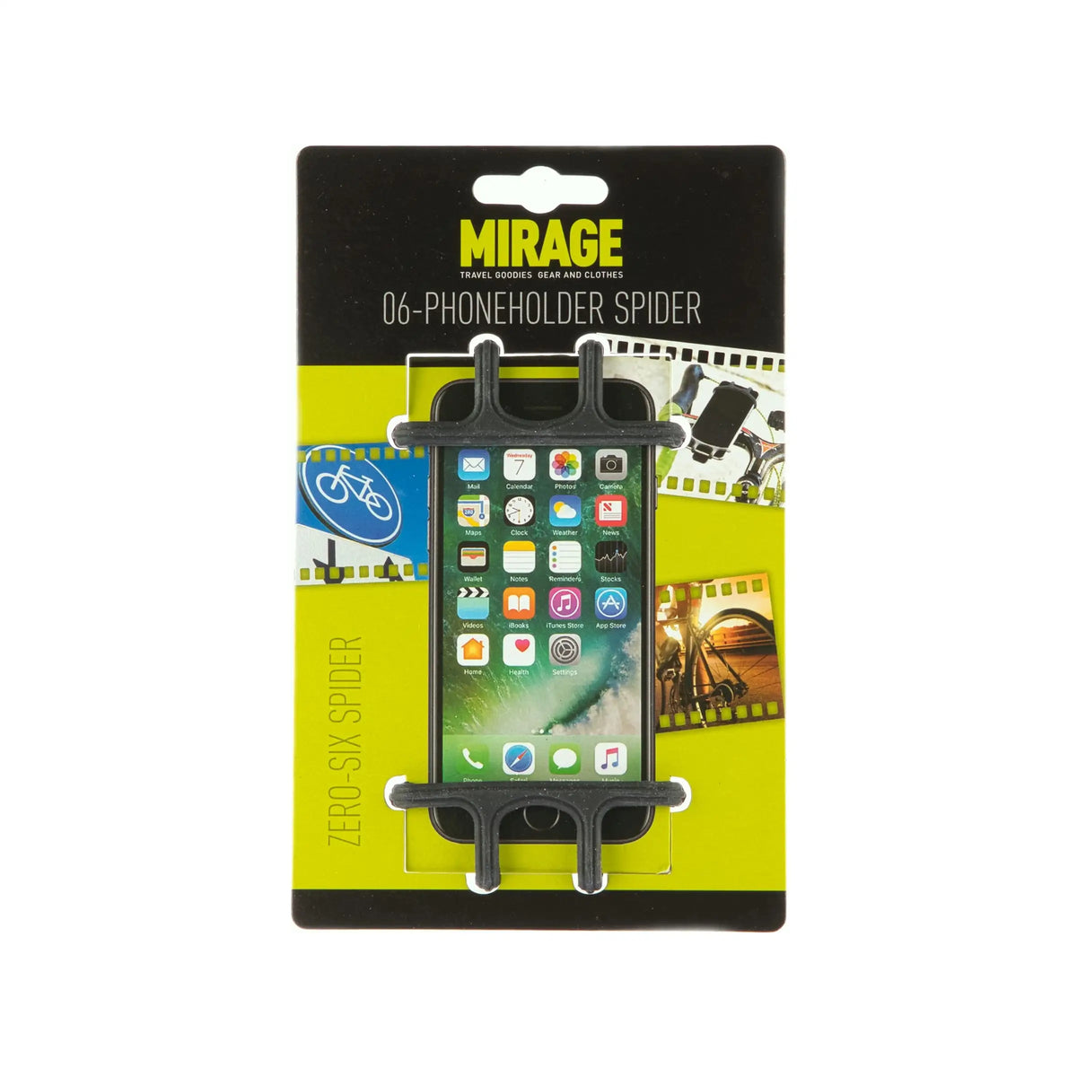 Mirage Zero-Six Spider Handyhalterung Silikon Schwarz