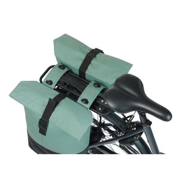 Basil Dubbele Fietstas Cove MIK 28-32L 14 x 29 x 36 cm - Le Coq Wielerartikelen