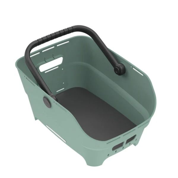 Basil Cento Neo Mik achtermand voor fiets, 21 liter, stevige fietstas van basil voor bagage en boodschappen.