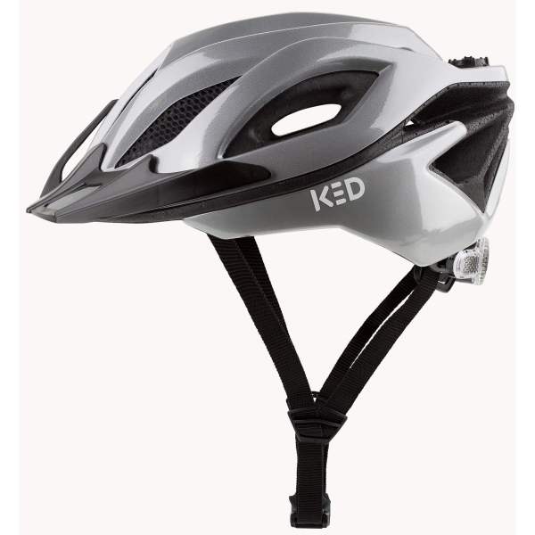 Ked Spiri II Trend fietshelm met K-Fit systeem en geïntegreerd LED-achterlicht, comfortabele en veilige fietsaccessoire