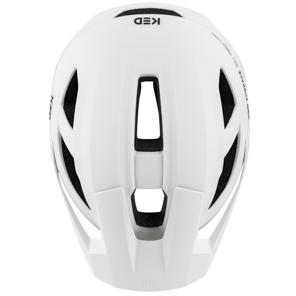 Ked Embrace Mu-1 in-mold e-bike helm met vizier en ventilatiegaten, zwart en comfortabel voor veilig fietsen.