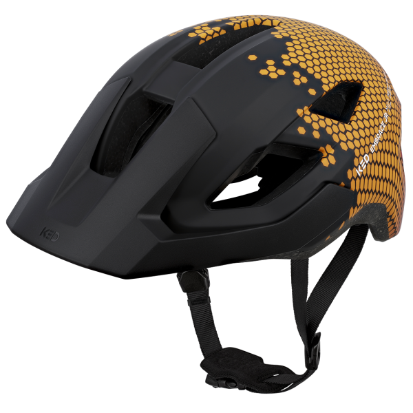 Ked Embrace Jr kinderfietshelm met vizier, Inmold constructie, maat S-M (52-58 cm), comfortabele en veilige kinderhelm.