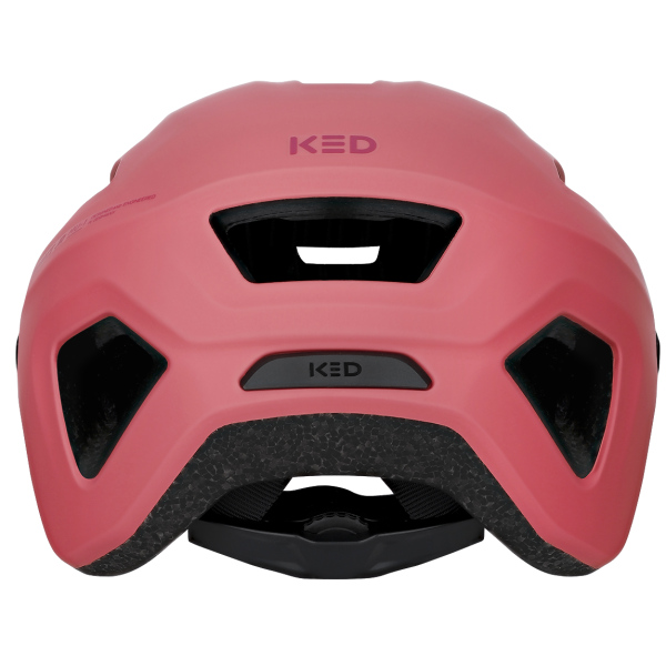 Ked Embrace Jr kinderveiligheidshelm met vizier, Inmold constructie, S-M maat (52-58 cm), roze en blauwe kleuren, kinderveiligheid