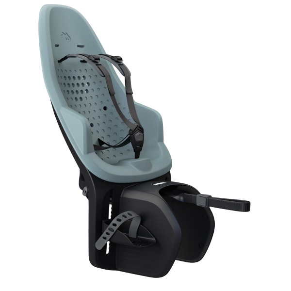 Thule Yepp 2 Maxi achterzitje voor fiets, bevestiging voor bagagedrager, geschikt voor kinderzitje op fiets.