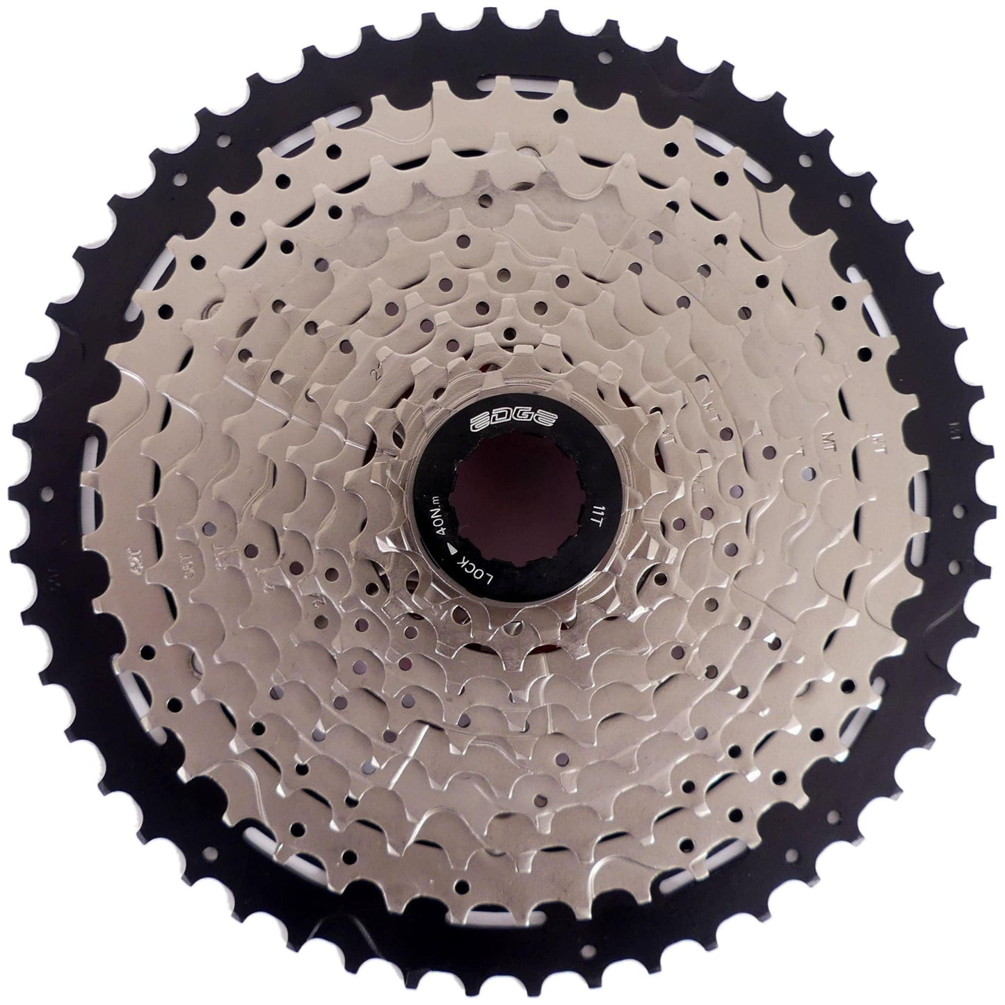 Edge Cassette 11 Speed Csm9011 - Zilver/Zwart - Le Coq Wielerartikelen