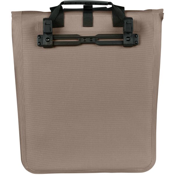 Basil Urban Dry Neo fietstas enkel met MIK-haken, 23-26 liter, waterdichte fietstassysteem op een fiets gemonteerd