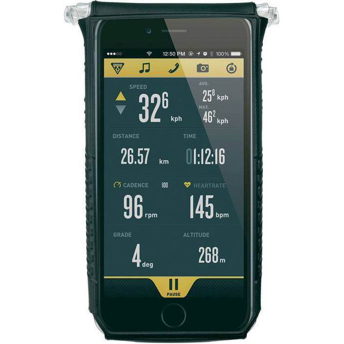 Topeak Drybag Iphone 8/7+/6S+/6+ Zwart - Le Coq Wielerartikelen