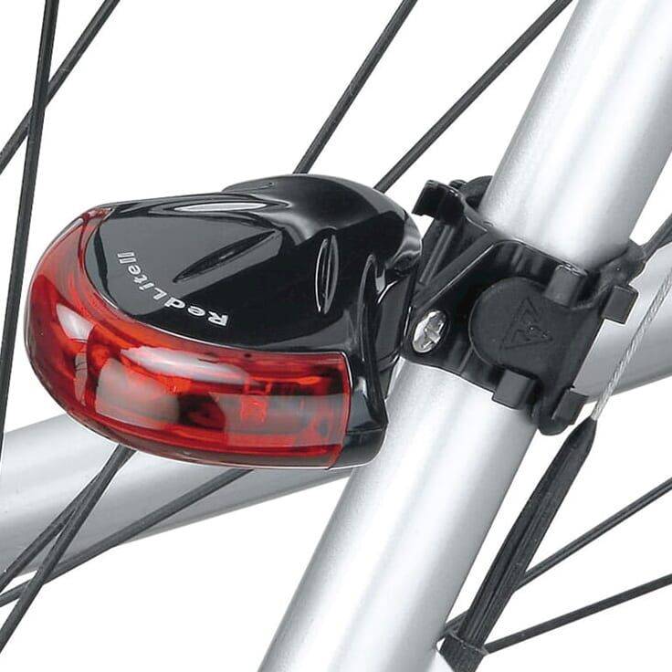 Topeak Achterlicht Redlite 2 Batterij - Zwart - Le Coq Wielerartikelen