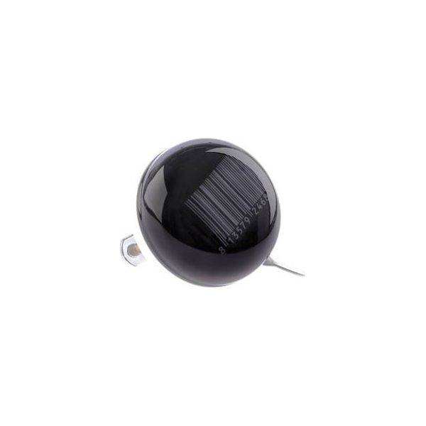 Niet Verkeerd Fietsbel Ding Dong Stripes 60 Mm - Zwart/Witte Barcode - Le Coq Wielerartikelen