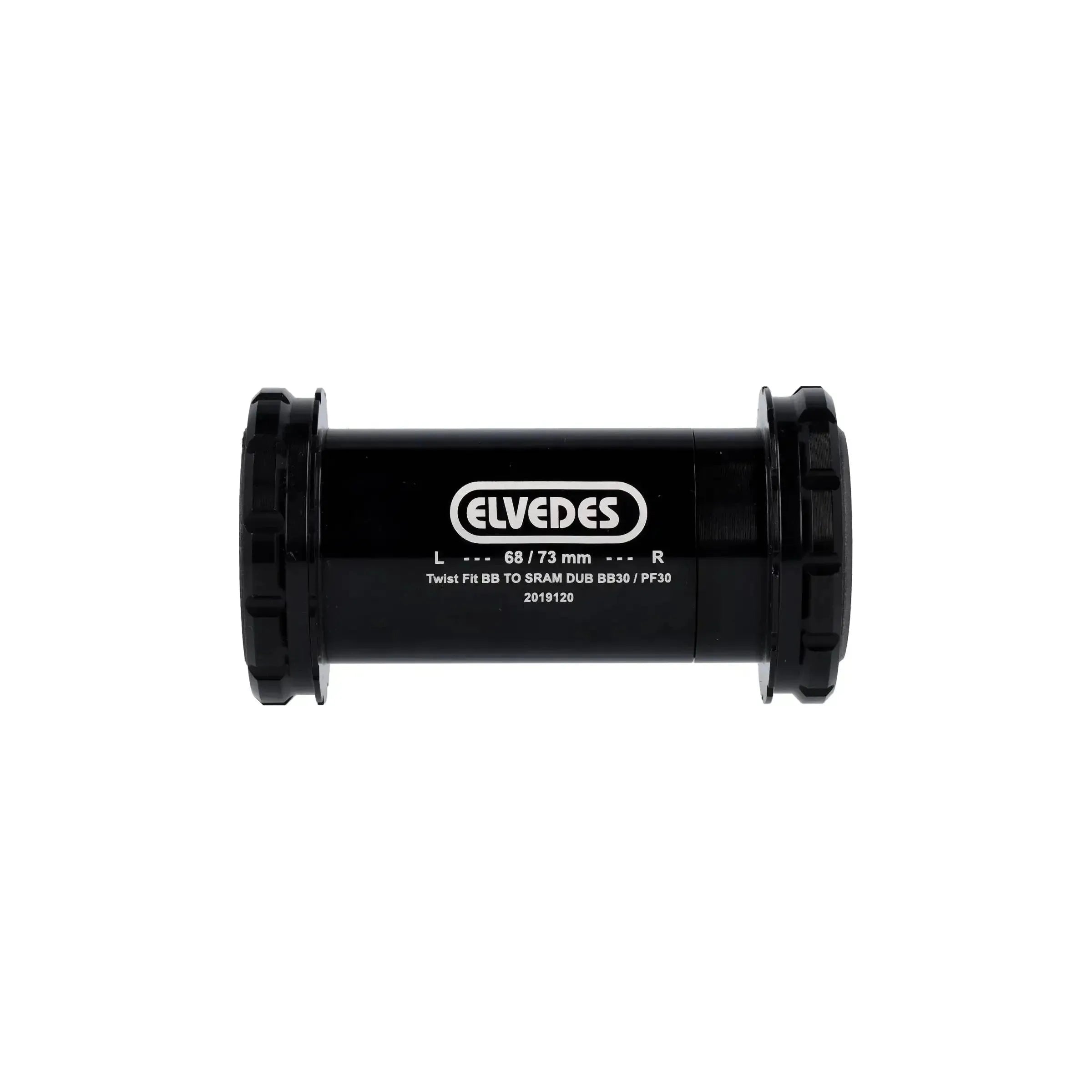 Elvedes Trapas Cupset Twistfit DUB BB30/PF30 - Zwart - Le Coq Wielerartikelen