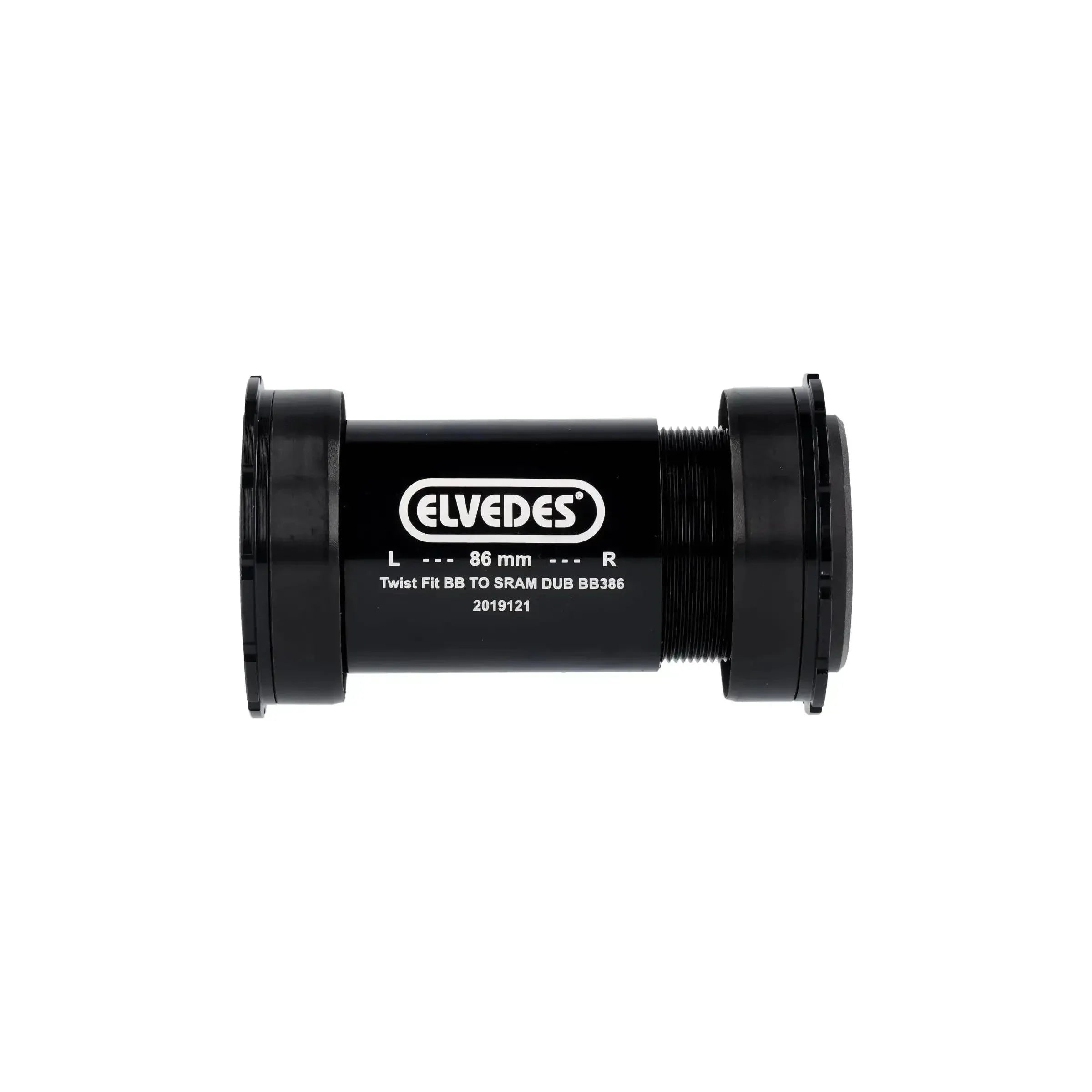 Elvedes Trapas Cupset Twistfit DUB BB386 - Zwart - Le Coq Wielerartikelen