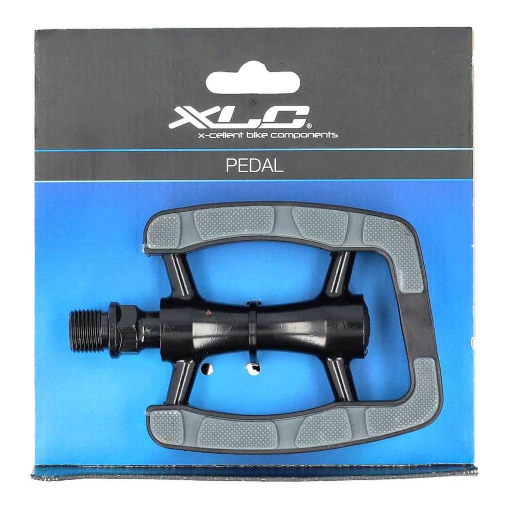 Pedaal XLC Comfort PD-C26 9/16" Zwart/Grijs Per Stel - Le Coq Wielerartikelen