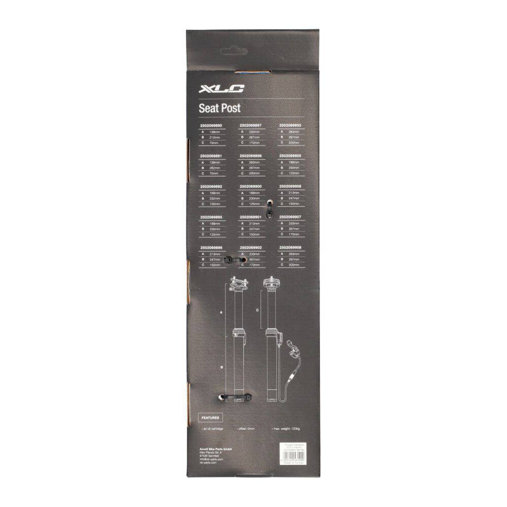 Xlc Zadelpen Burner Sp-T20B - Le Coq Wielerartikelen