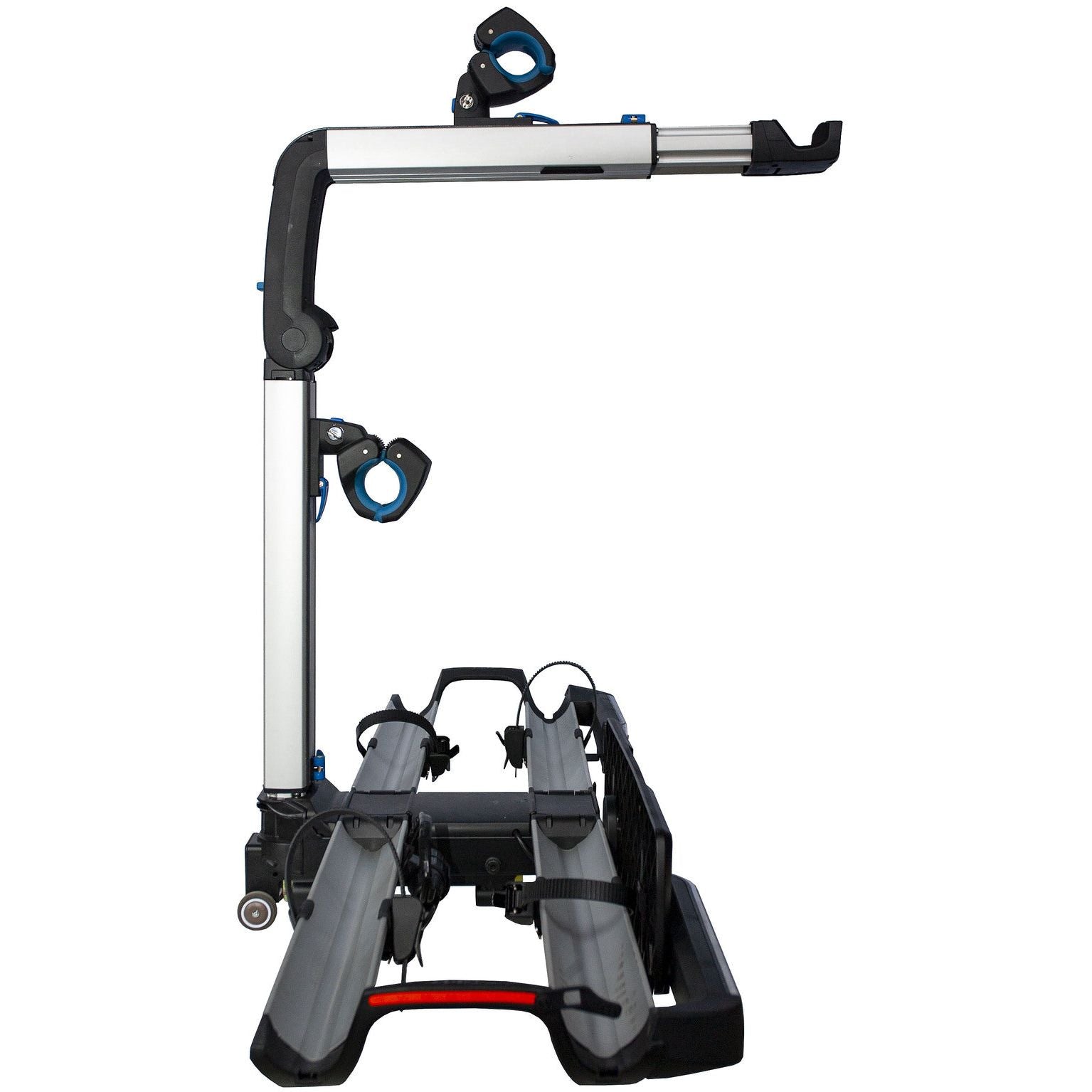 XLC Fietsendrager Almada Work-E VC-C07 2 Fietsen 7/13-polig Opklapbaar Led Kantelbaar Zwart/Zilver - Le Coq Wielerartikelen