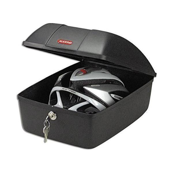 Topkoffer Polisport Luxe Met Quick Release Bagagedragerbevestiging - Zwart - Le Coq Wielerartikelen