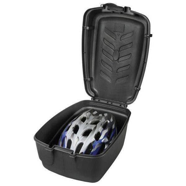 Topkoffer Polisport Luxe Met Quick Release Bagagedragerbevestiging - Zwart - Le Coq Wielerartikelen