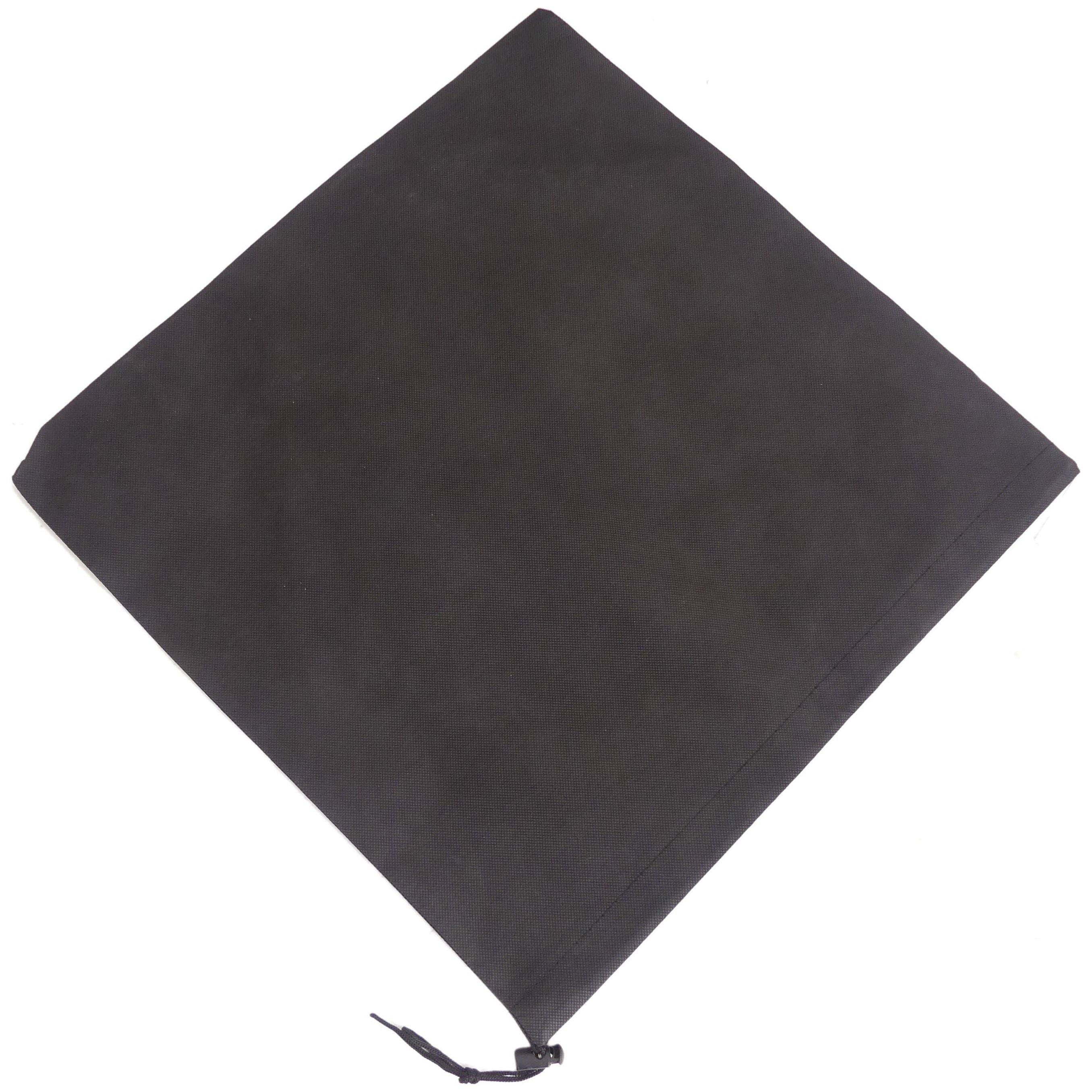 Katoenen Helmtasje Edge - Mat Zwart - Le Coq Wielerartikelen