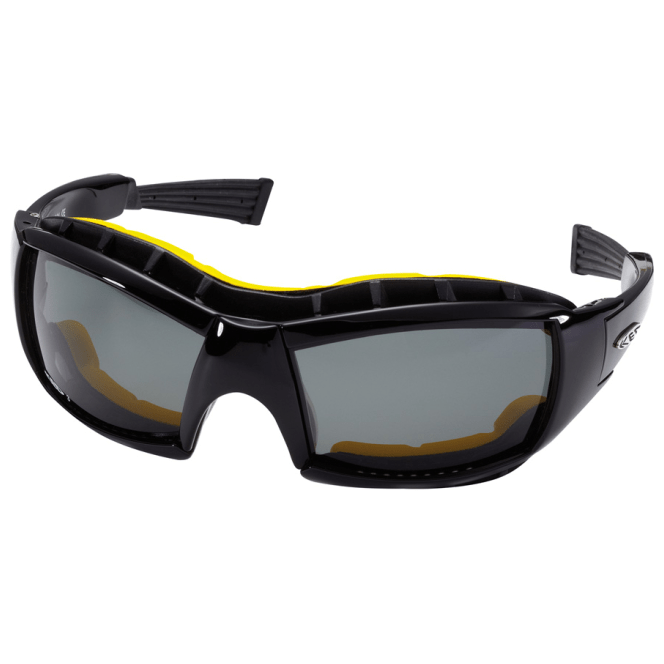 Ked Fietsbril L & B Ultra Black - Unisize - Le Coq Wielerartikelen