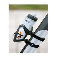 SKS Bidonhouder Anywhere Bevestiging Klittenband Kunststof Zwart - Le Coq Wielerartikelen