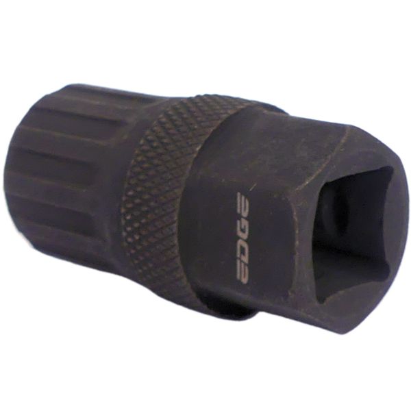 Edge freewheelafnemer voor Shimano en Campagnola, 21 mm, met 1/2 inch sleutelsleuf, geschikt voor bracket- en trapassleutels