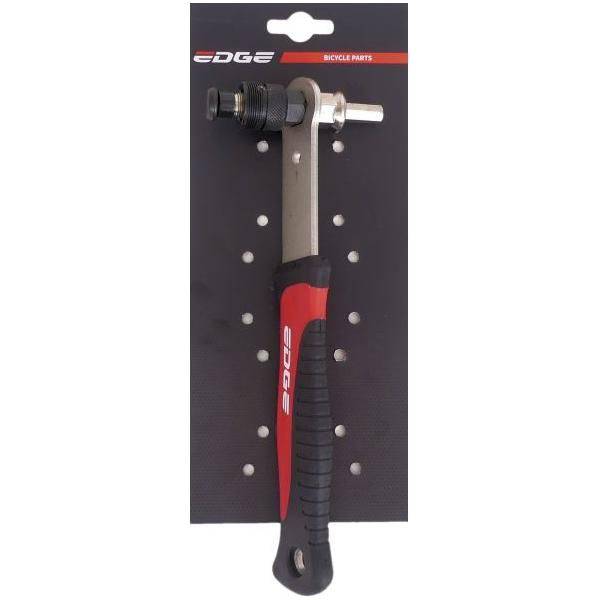 Edge crankafnemer voor Shimano compatibel, professioneel crankstelgereedschap voor het verwijderen en installeren van crankstellen.