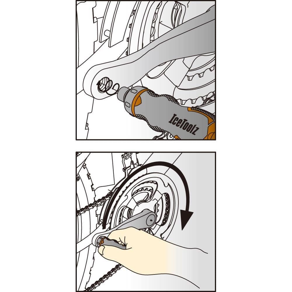 Dummy Pedaal Icetoolz 33D1 - Le Coq Wielerartikelen