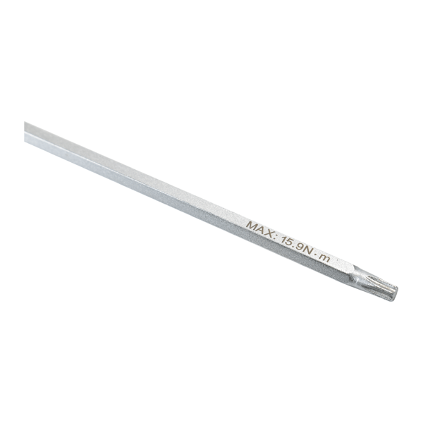 Icetoolz Twinhead Torx T25 inbussleutel met handvat, gemaakt van staal, geschikt voor precisiewerk en technische toepassingen.