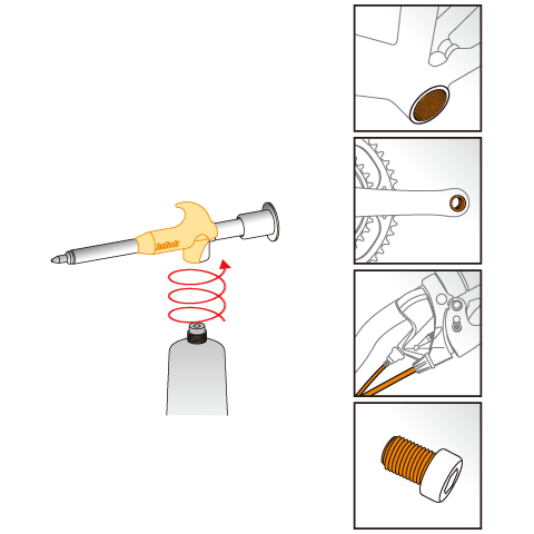 Vetspuit Inclusief Tube Kopervet Icetoolz C278 (120 Ml) - Le Coq Wielerartikelen