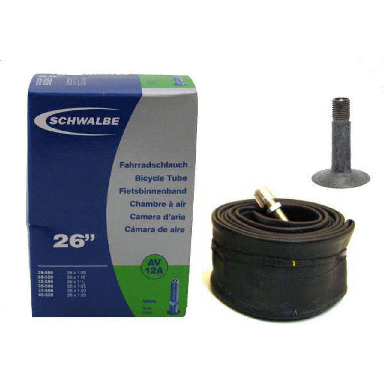 Schwalbe Binnenband Av12A 26" / 25/40-559 - 40Mm Ventiel - Le Coq Wielerartikelen