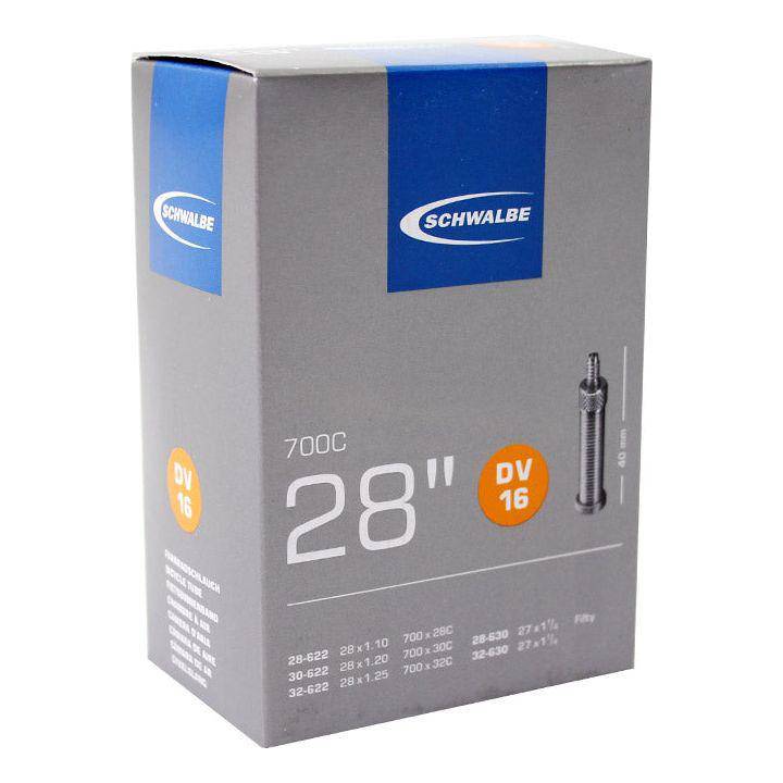 Schwalbe Binnenband Dv16 28" / 28/32-622/630 - 40Mm Ventiel - Le Coq Wielerartikelen