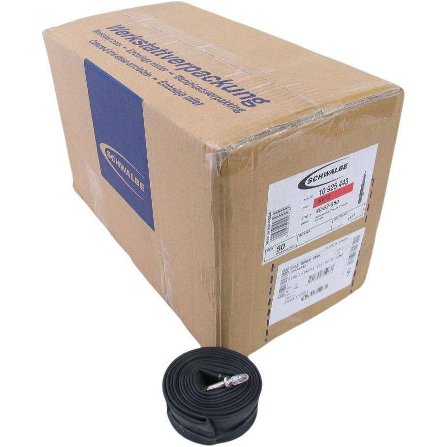 Schwalbe Binnenband Sv13 26" / 40/62-559 - 40Mm Ventiel (Werkplaatsverpakking Á 50 Stuks) - Le Coq Wielerartikelen