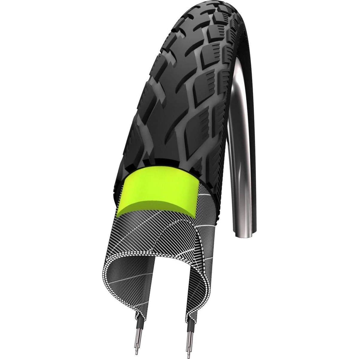 Schwalbe Buitenband Marathon Tour Greenguard 28 X 1.00" / 25-622Mm - Le Coq Wielerartikelen