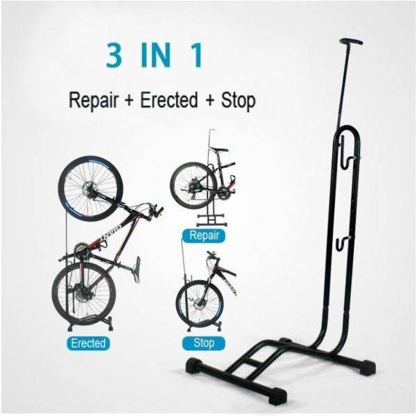 Edge L-stand opbergstandaard voor één fiets, presentatiestandaard met stevige constructie en eenvoudig ontwerp, geschikt voor opslag en presentatie