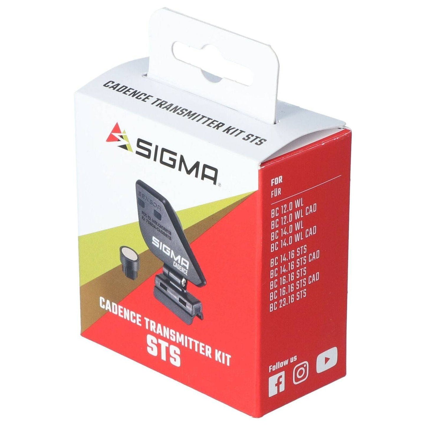Trapfrequentiesensor Set Sigma Sts (Sensor + Spaakmagneet) - Le Coq Wielerartikelen
