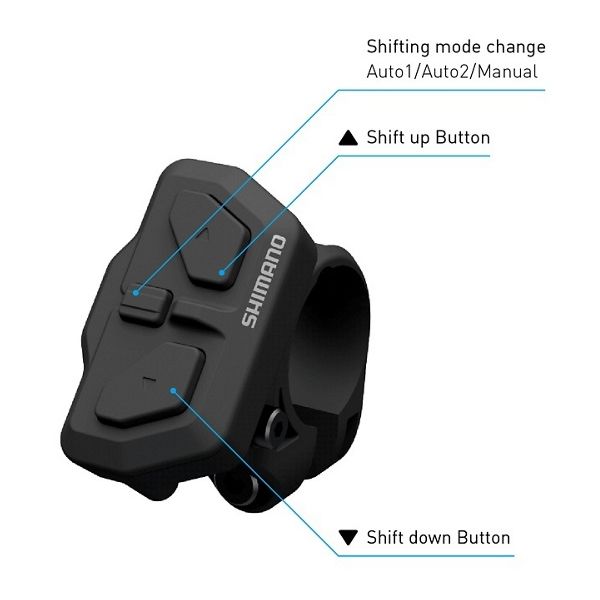 Shimano Schakeleenheid (Rechts) Steps Di2 Sw-En600-R - 22,2 Mm Klemming - Le Coq Wielerartikelen