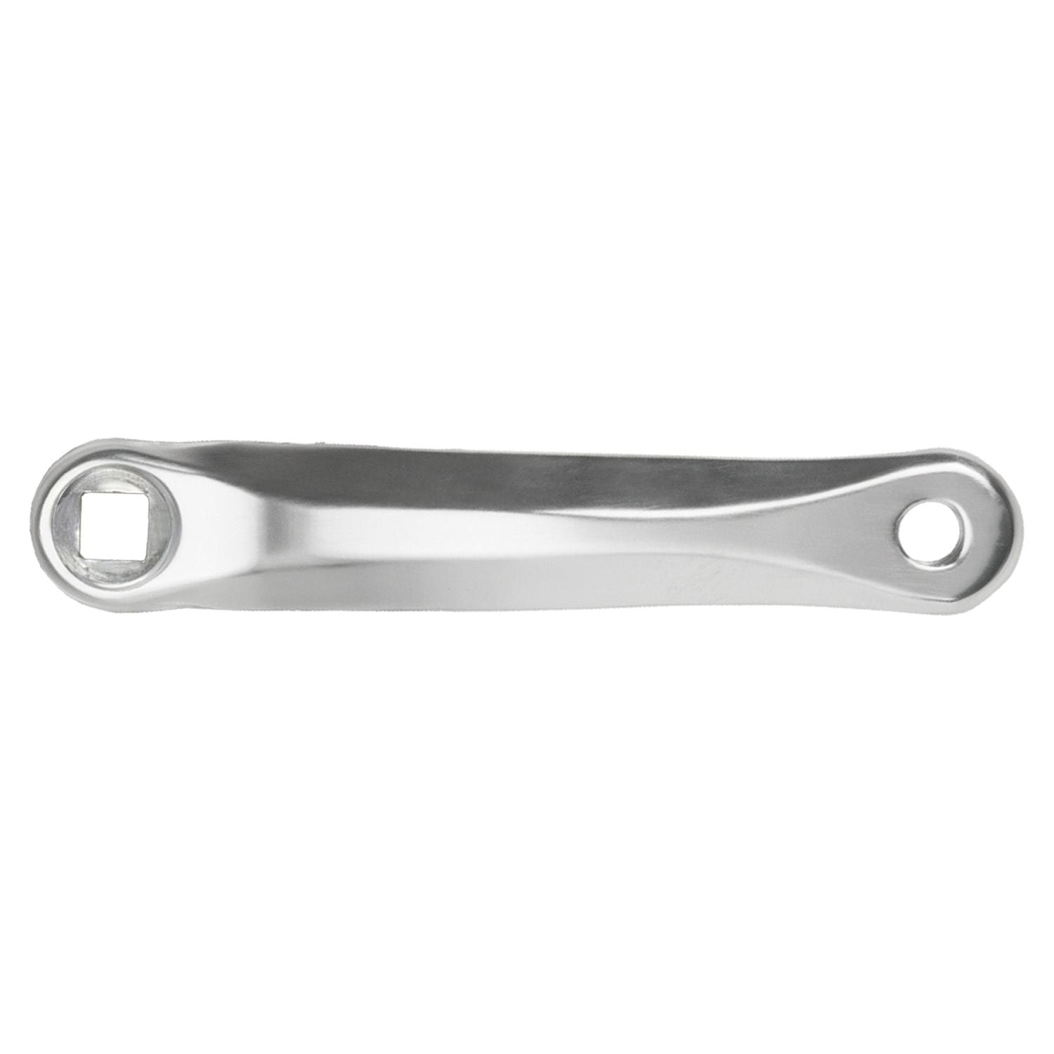 Crankarm Links M-Wave Shimano Aluminium 170 Mm - Zilver - Le Coq Wielerartikelen