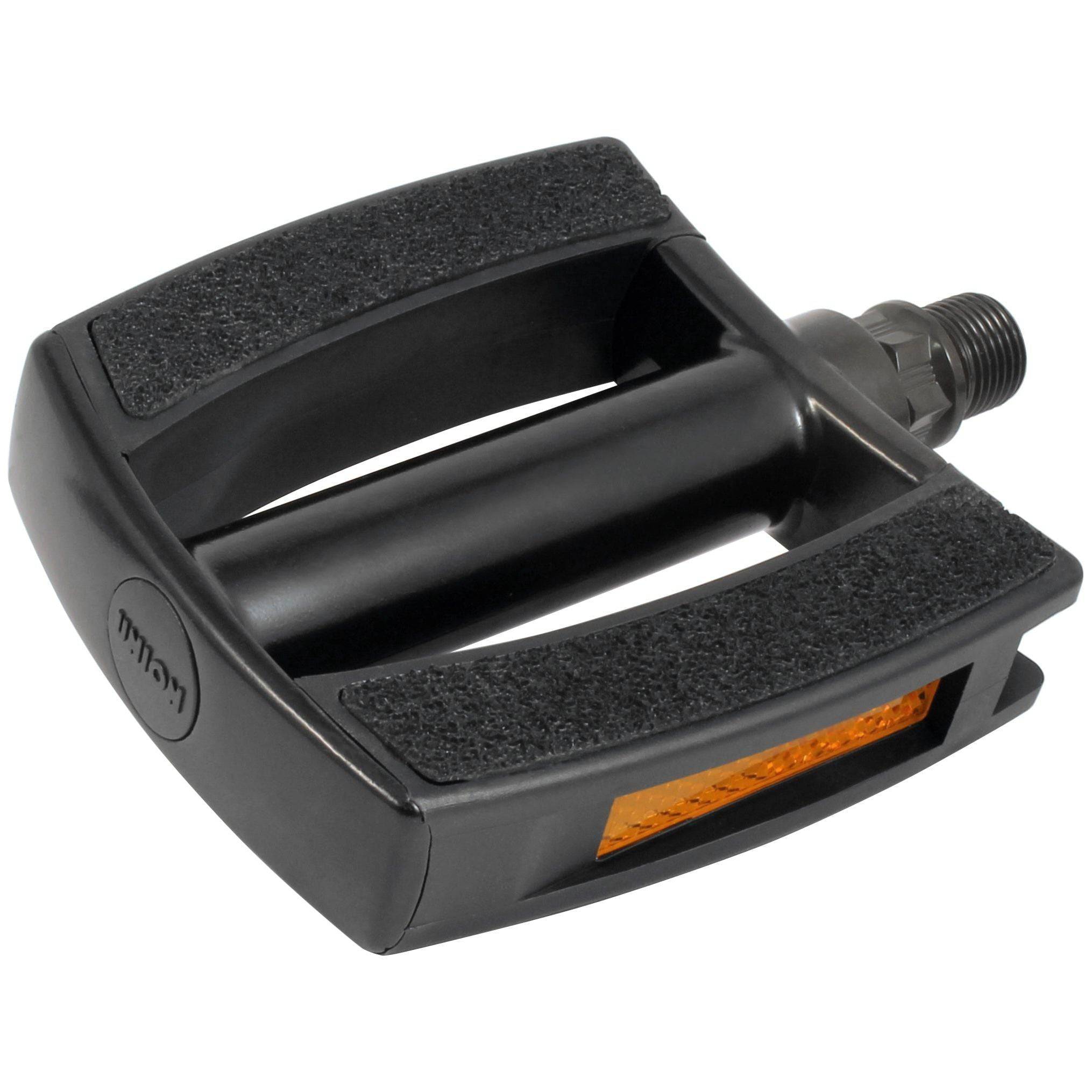 Marwi SP-828 aluminium pedaalset voor stads- en E-bikes, inclusief zandblock® huis en stevig ontwerp