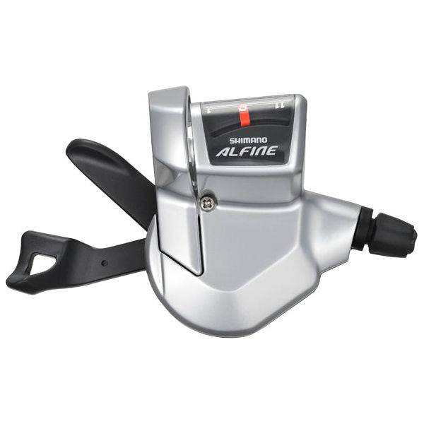 Shimano Schakel Unit (Rechts) 11 Speed Alfine Rapid Fire+ - Zilver - Le Coq Wielerartikelen