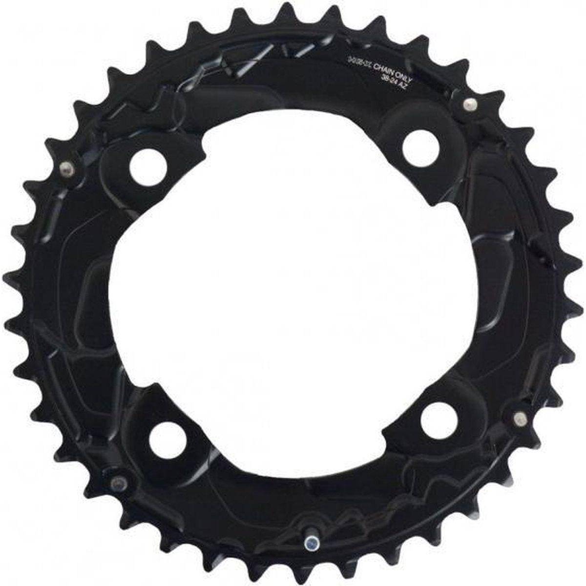 Shimano Kettingblad 38T Deore Fc-M617 - Zwart - Le Coq Wielerartikelen