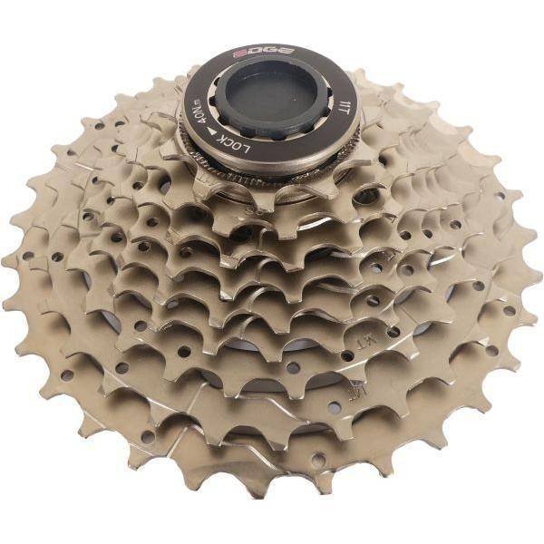 Edge Cassette 9 Speed Csm5009 - Zilver - Le Coq Wielerartikelen