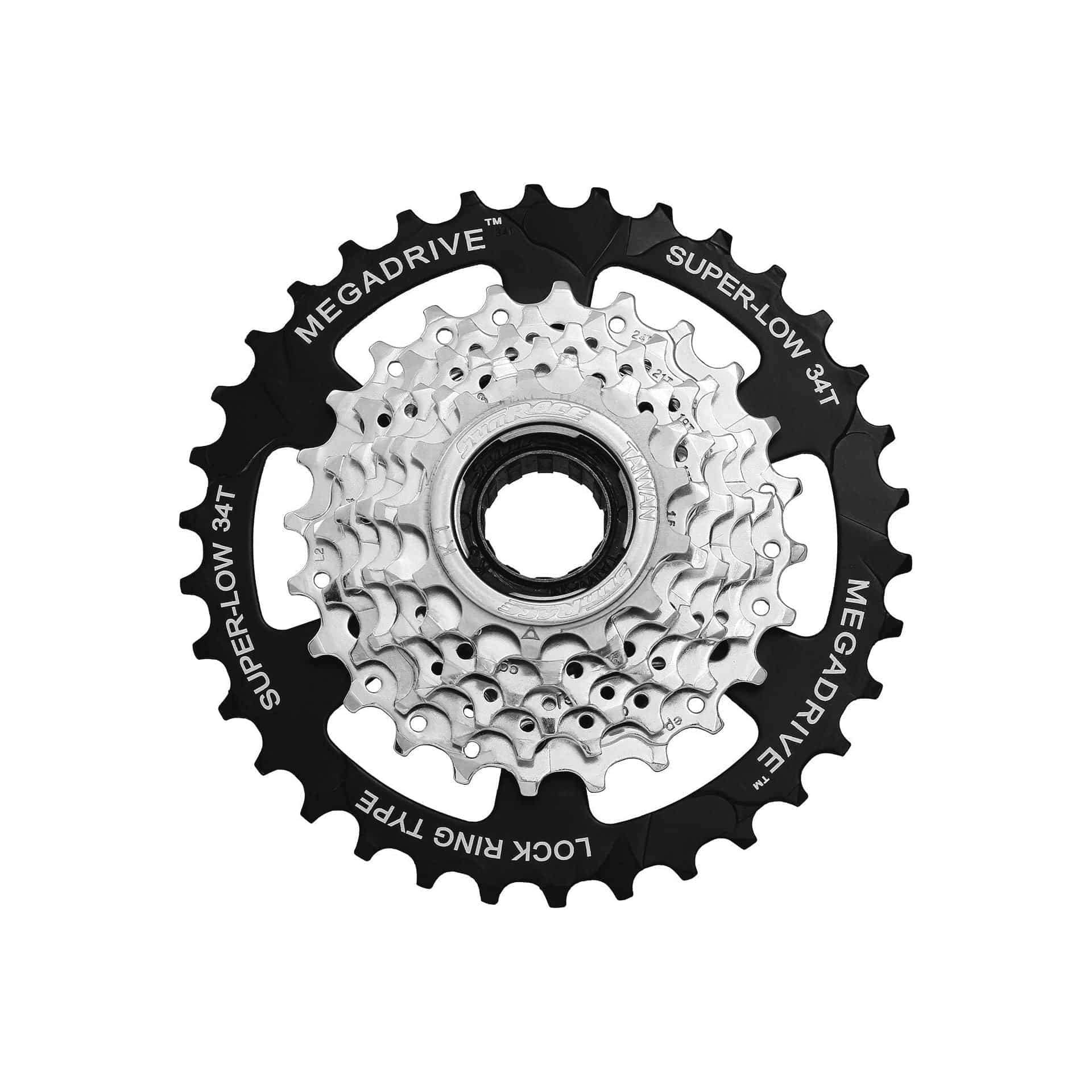 Sunrace Freewheel 7-Speed 13-34 - Zink - Le Coq Wielerartikelen