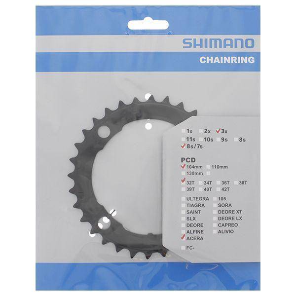 Shimano Kettingblad 32T Acera Fc-M361 - Zwart - Le Coq Wielerartikelen