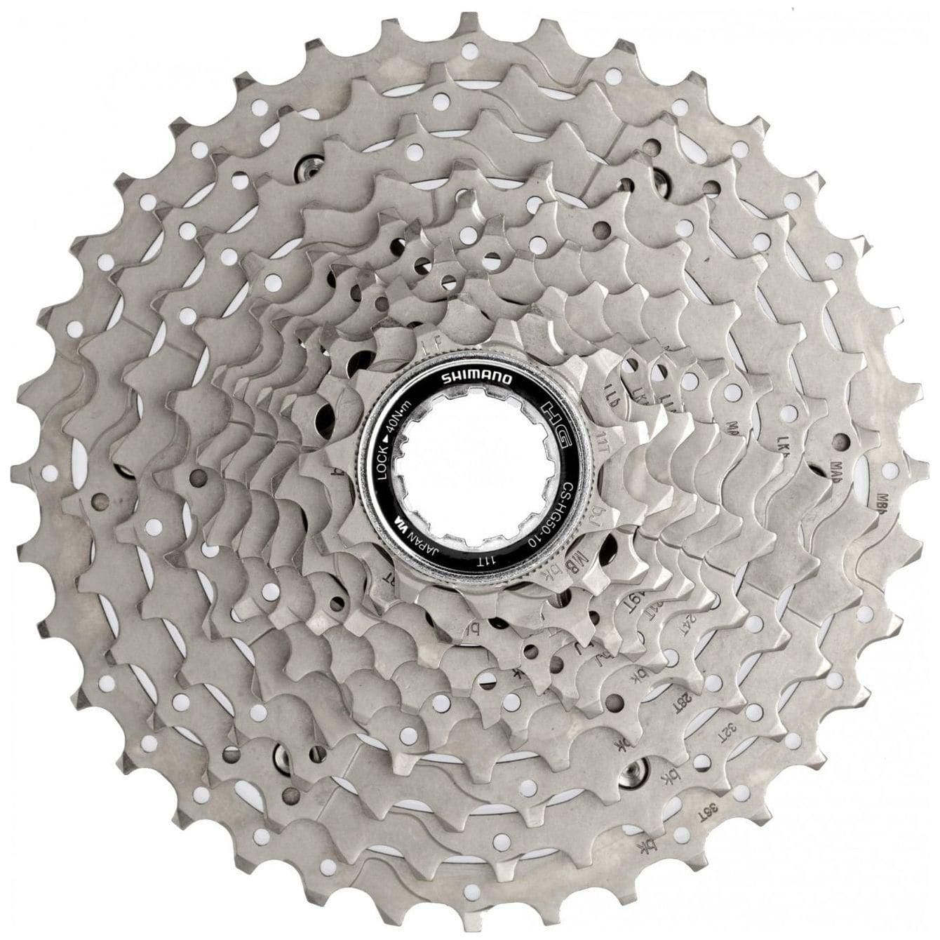 Shimano Cassette 10 Speed Cs-Hg50 11-36T - Le Coq Wielerartikelen
