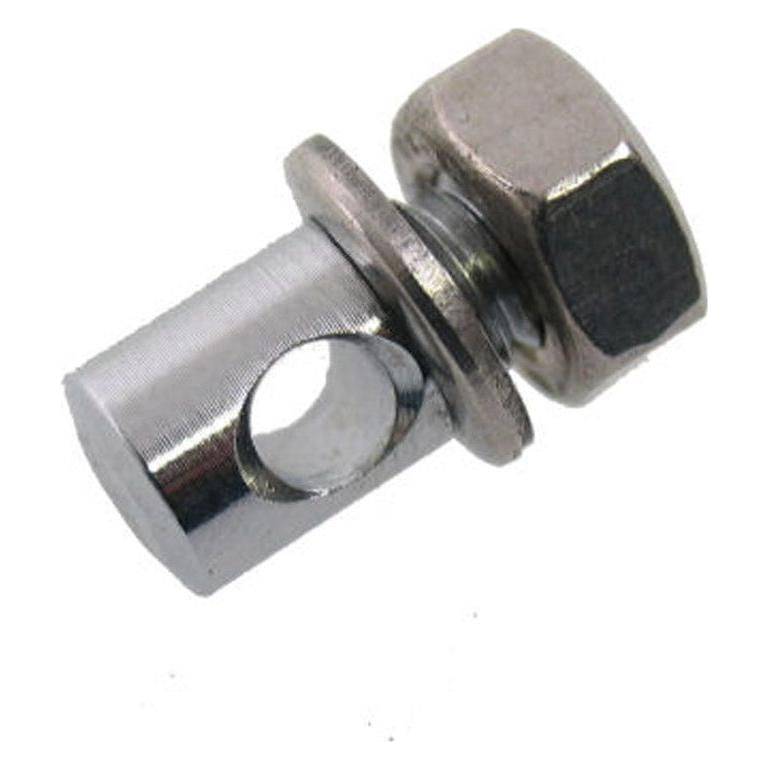 Rempijlboutje Gazelle M6X8 - Chroom - Le Coq Wielerartikelen