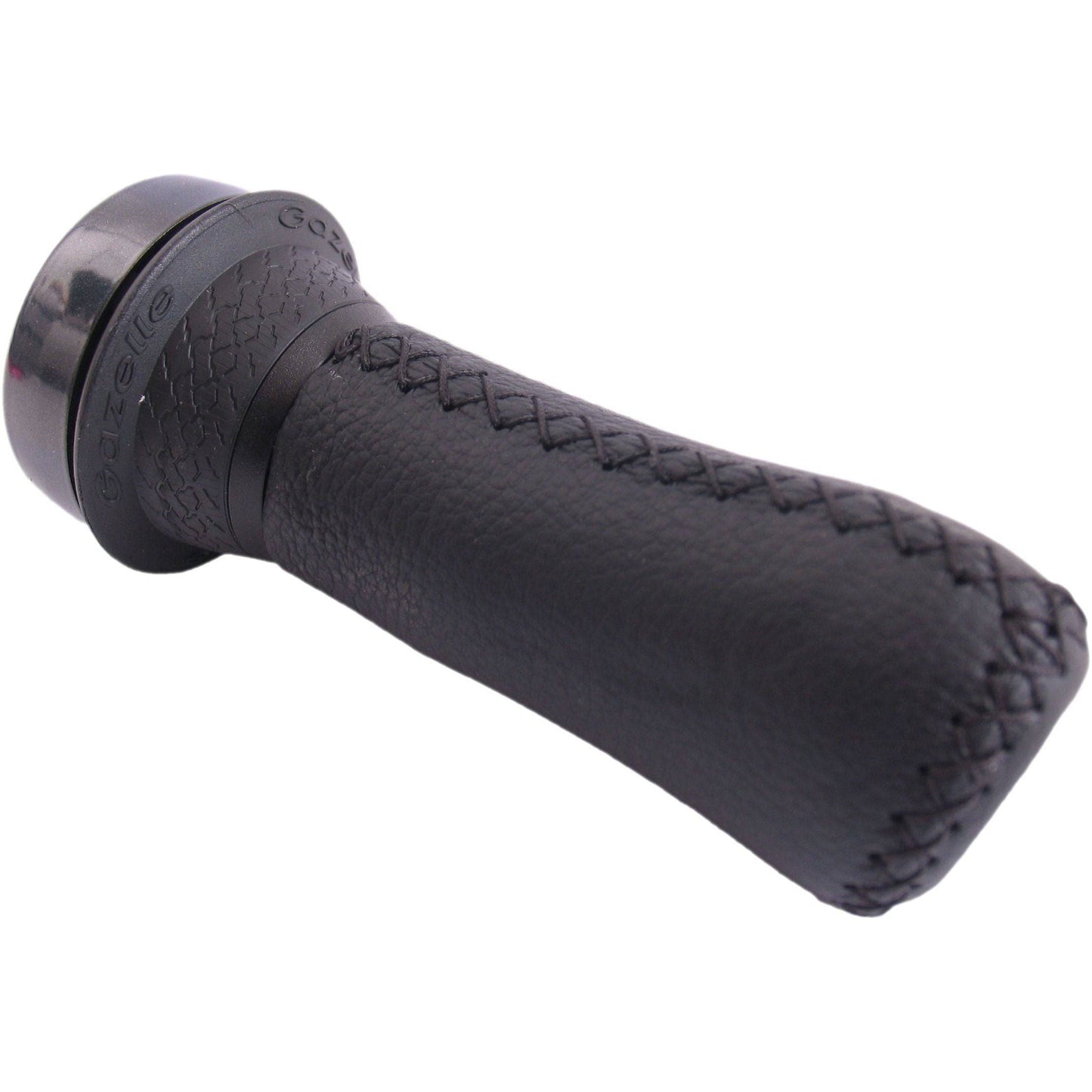 Gazelle Handvat Links 100 Mm Met Draaibel - Aero Leder - Le Coq Wielerartikelen