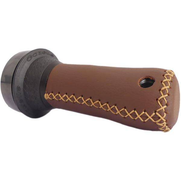 Gazelle Handvat Links 100 Mm Met Draaibel - Aero Leder - Le Coq Wielerartikelen